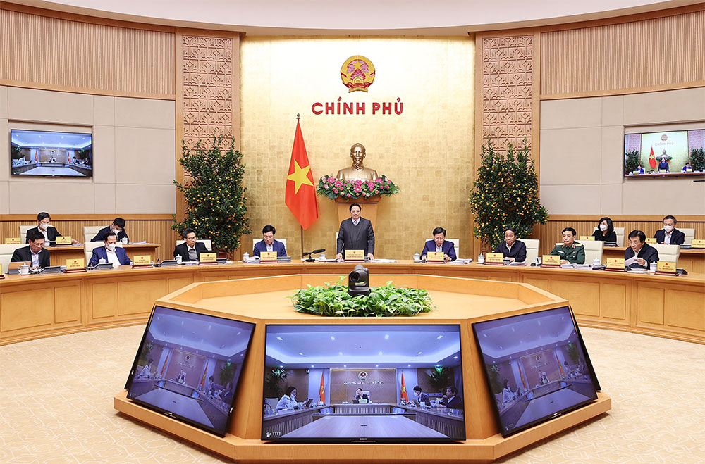 Thủ tướng Phạm Minh Chính: Hoàn thiện thể chế phải bám sát thực tiễn, xuất phát từ thực tiễn